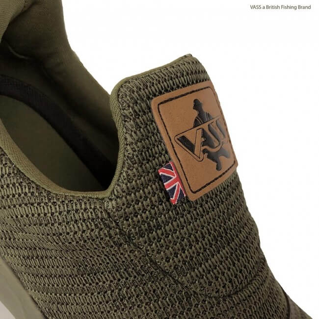 Zapatillas Vass Easy - Strech Verdes - Tienda Carpfishing