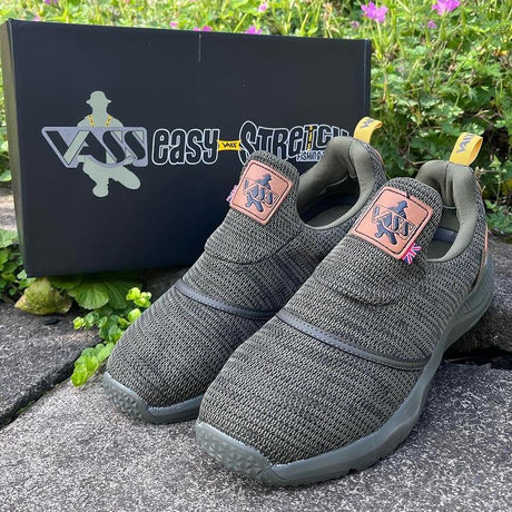 Zapatillas Vass Easy - Strech Verdes - Tienda Carpfishing
