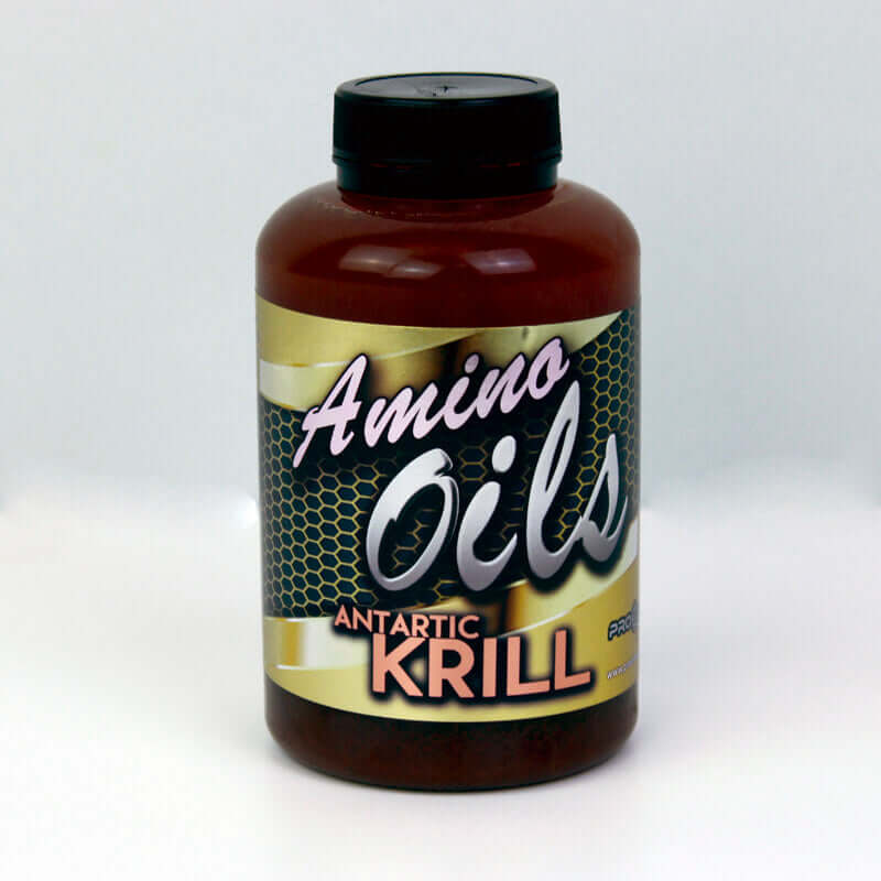 Aceite Amino Pro Elite Baits Gold Antartic Krill 300 ml - Tienda Carpfishing