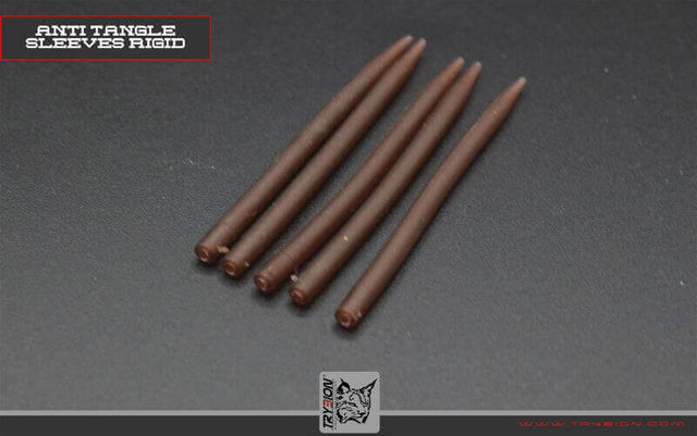 Anti tangle Rígido Trybion Marrón Large 50 MM - Tienda Carpfishing