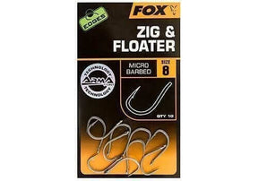 Anzuelos Fox Zig Floater - Tienda Carpfishing