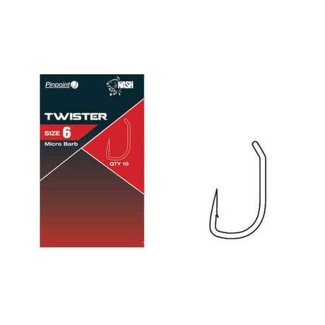 Anzuelos Nash Twister - Tienda Carpfishing
