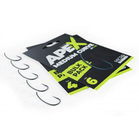 Anzuelos Ridge Monkey Ape - X Medium Curve Bulk Pack - Tienda Carpfishing