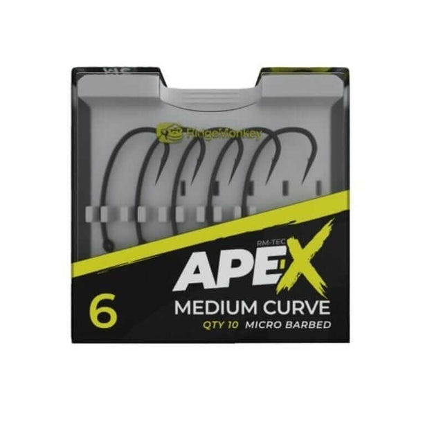 Anzuelos Ridge Monkey Ape - X Medium Curve - Tienda Carpfishing