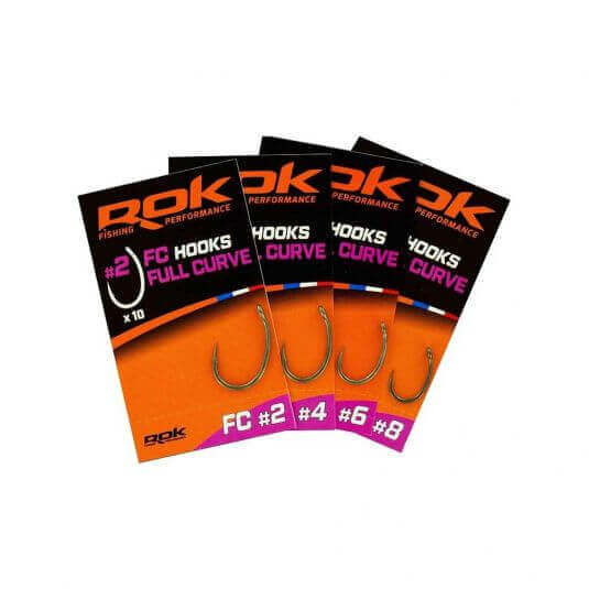 Anzuelos Rok Fishing Full Curve - Tienda Carpfishing