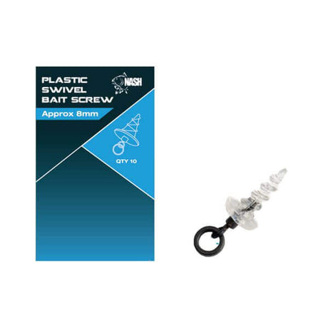 Bait Screw con anilla Nash 8 mm - Tienda Carpfishing