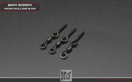 Bait Screw con micro anilla Trybion 12 mm - Tienda Carpfishing