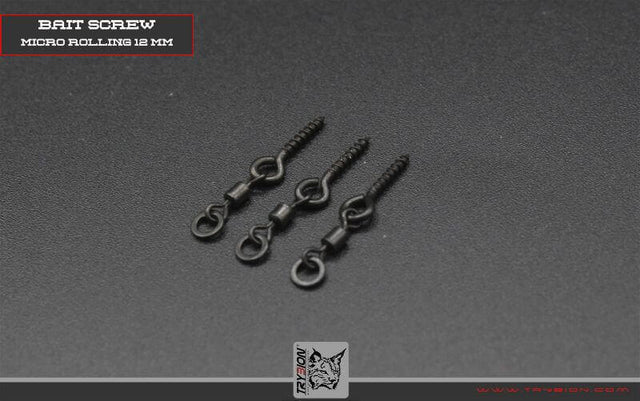 Bait Screw con micro anilla Trybion 8 mm - Tienda Carpfishing