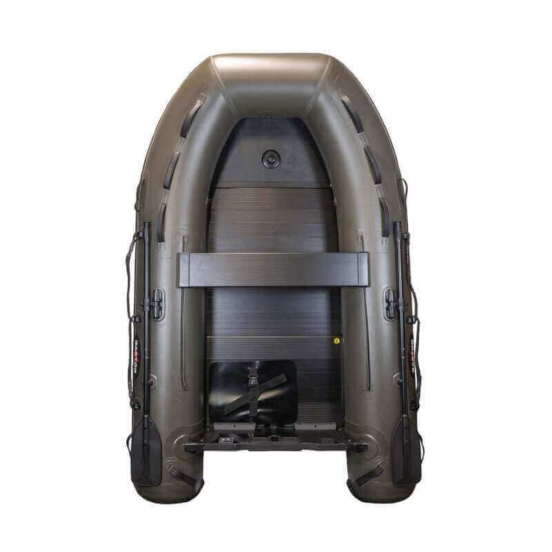 Barca Raptor 270 X - Wide Verde con suelo de aluminio - Tienda Carpfishing