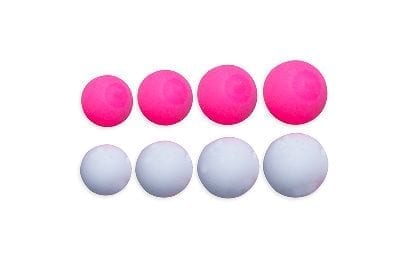 Boilies Pop Ups ESP blanco y rosa - Tienda Carpfishing