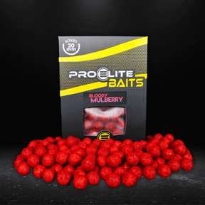 Boilies Pro Elite Baits Gold Bloody Mulberry 20 mm - Tienda Carpfishing
