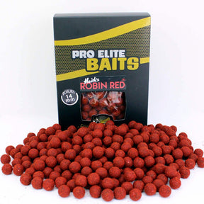 Boilies Pro Elite Baits Gold Robin Red 14 mm - Tienda Carpfishing