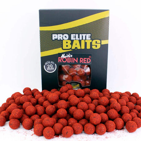 Boilies Pro Elite Baits Gold Robin Red 20 mm - Tienda Carpfishing