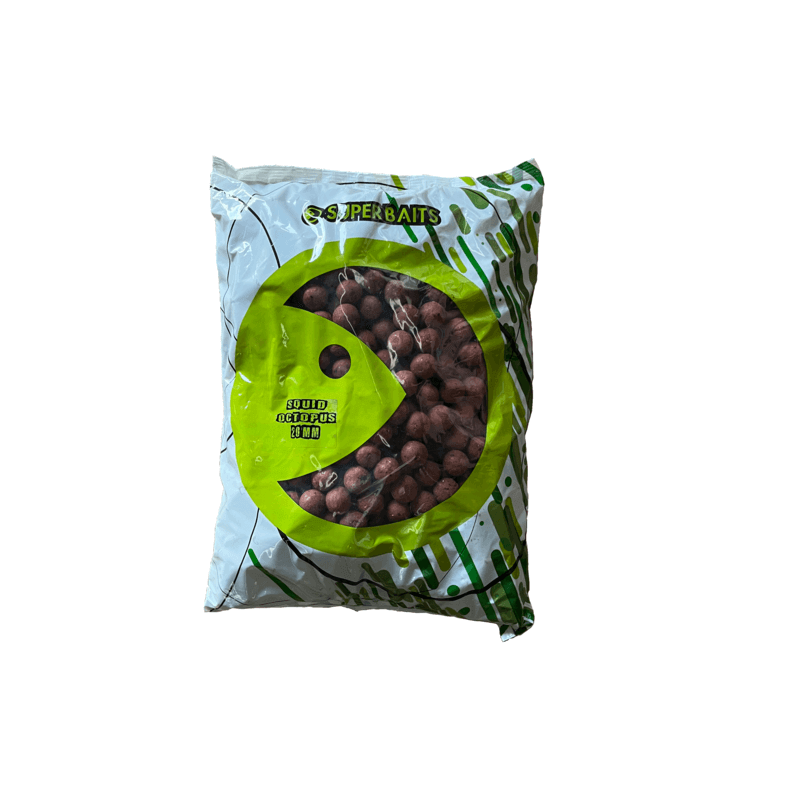Boilies Superbaits Squid Octopus 5 kg - 20 mm - Tienda Carpfishing