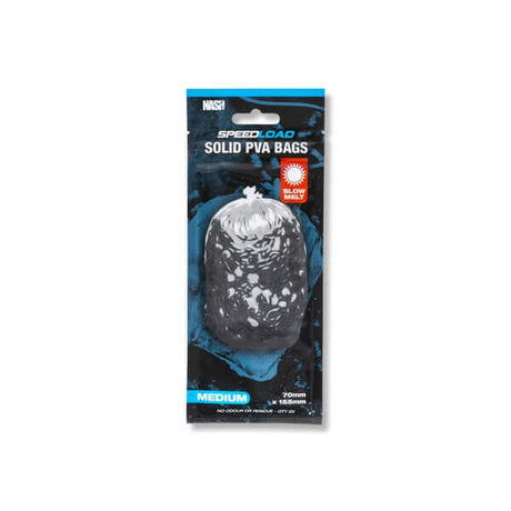 Bolsas de PVA lentas Nash M – 70 x 155 mm - Tienda Carpfishing