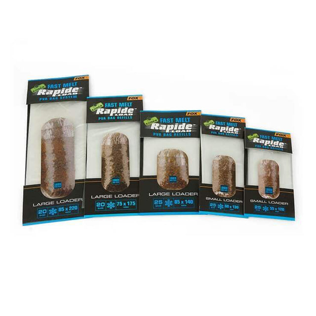 Bolsas de PVA rápidas Fox 55x120 mm - Tienda Carpfishing