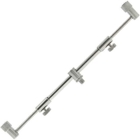 Buzz bar de acero NGT 20 - 30 cm 2 cañas - Tienda Carpfishing