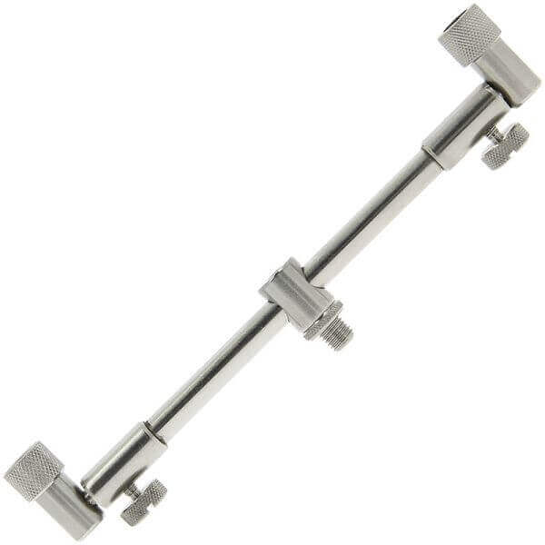 Buzz bar de acero NGT 20 - 30 cm 2 cañas - Tienda Carpfishing