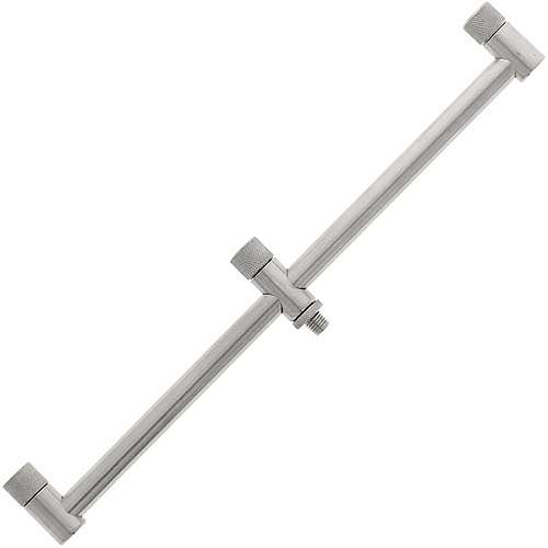 Buzz bar de acero NGT 40 cm 3 cañas - Tienda Carpfishing