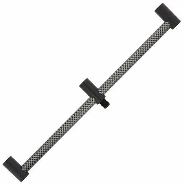 Buzz bar de aluminio efecto carbono NGT 3 cañas - Tienda Carpfishing