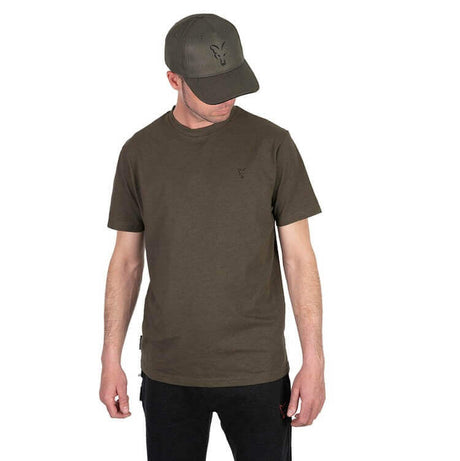 Camiseta Fox Collection T Verde y Negra - Tienda Carpfishing