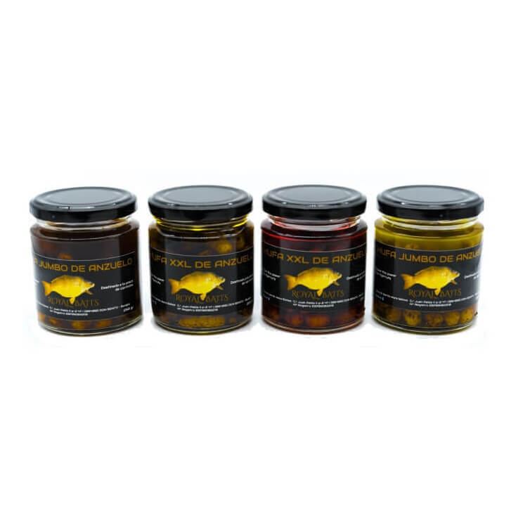 Chufas XXL Royal Baits Banana - Tienda Carpfishing