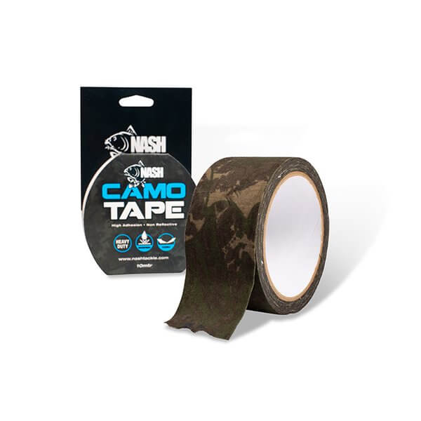Cinta de tela Nash 10 m Camo - Tienda Carpfishing