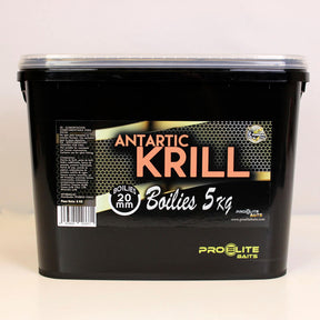 Cubo Pro Elite Baits Boilies Gold Antartic Krill 5 kg – 20 mm - Tienda Carpfishing