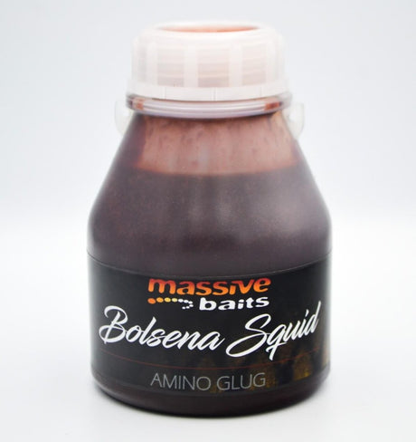 Dip Massive Baits Special Amino Glugs Bolsena Squid 250 ml - Tienda Carpfishing