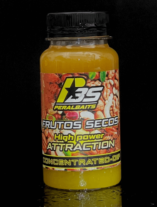 Dip Peralbaits Frutos Secos 150 ml - Tienda Carpfishing