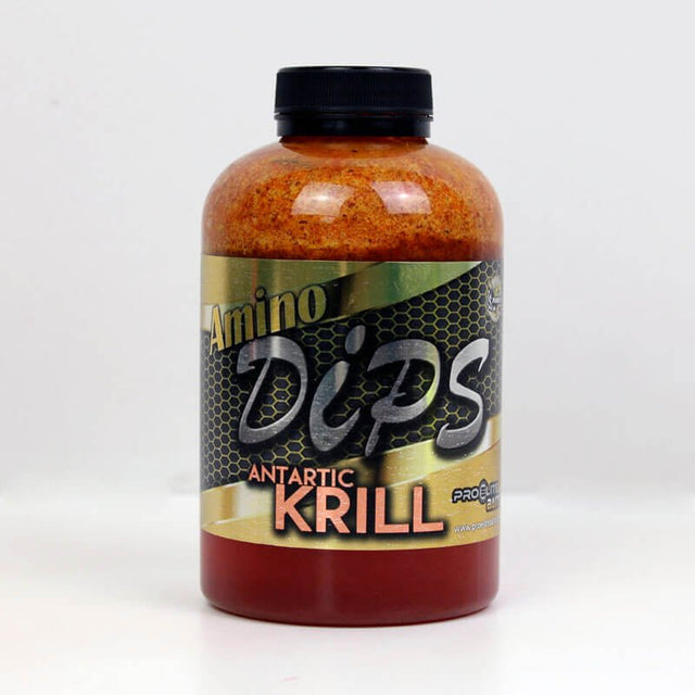 Dip Pro Elite Baits Gold Antartic Krill 500 ml - Tienda Carpfishing