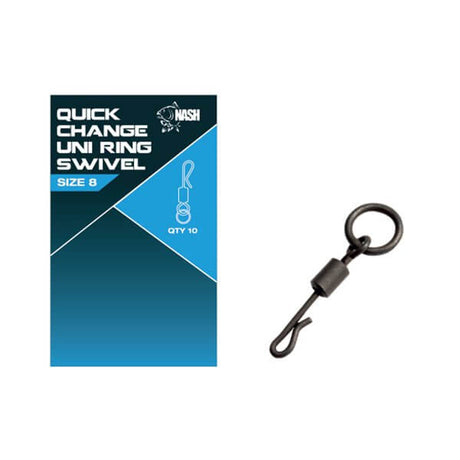 Enganche rápido con anilla Nash 8 - Tienda Carpfishing