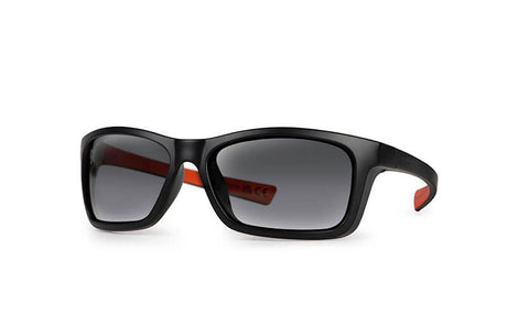 Gafas de sol polarizadas Fox Wraps Negro/Naranja - Tienda Carpfishing