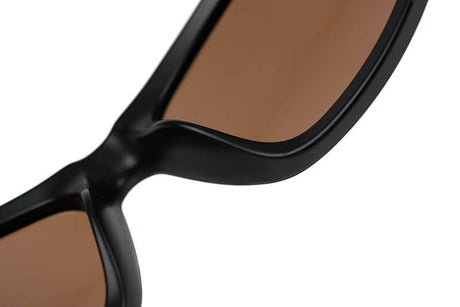 Gafas de sol polarizadas Fox Wraps Negro/Verde - Tienda Carpfishing