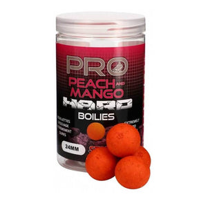 Hard Boilies Starbaits Probiotic Peach Mango 20 mm - Tienda Carpfishing
