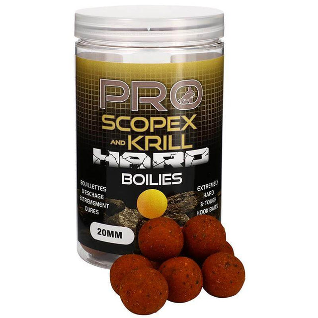 Hard Boilies Starbaits Probiotic Scopex Krill 20 mm - Tienda Carpfishing