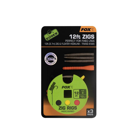 Hilo flotante Montado Fox Zig Rigs - Tienda Carpfishing