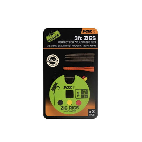 Hilo flotante Montado Fox Zig Rigs - Tienda Carpfishing