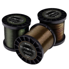 Hilo Sonik Subsonik transparente 3000 m - Tienda Carpfishing