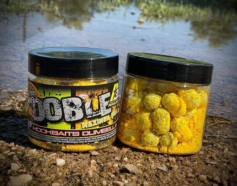Hook Baits Dumbells Peralbaits Doble M 20 x 15 mm - Tienda Carpfishing