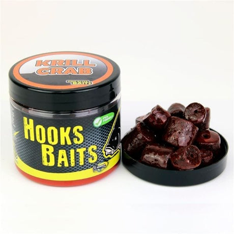 Hook Pellets con líquido Pro Elite Baits Krill Crab 14 - 20 mm - Tienda Carpfishing