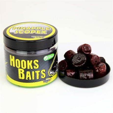 Hook Pellets con líquido Pro Elite Baits Piña Scopex 14 - 20 mm - Tienda Carpfishing