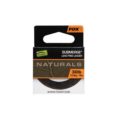 Leader Submerge Fox Naturals 10 m - Tienda Carpfishing