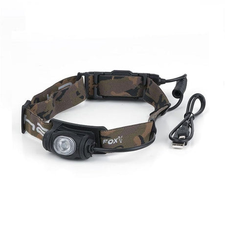Linterna de cabeza Fox AL350 500 Lúmenes - Tienda Carpfishing