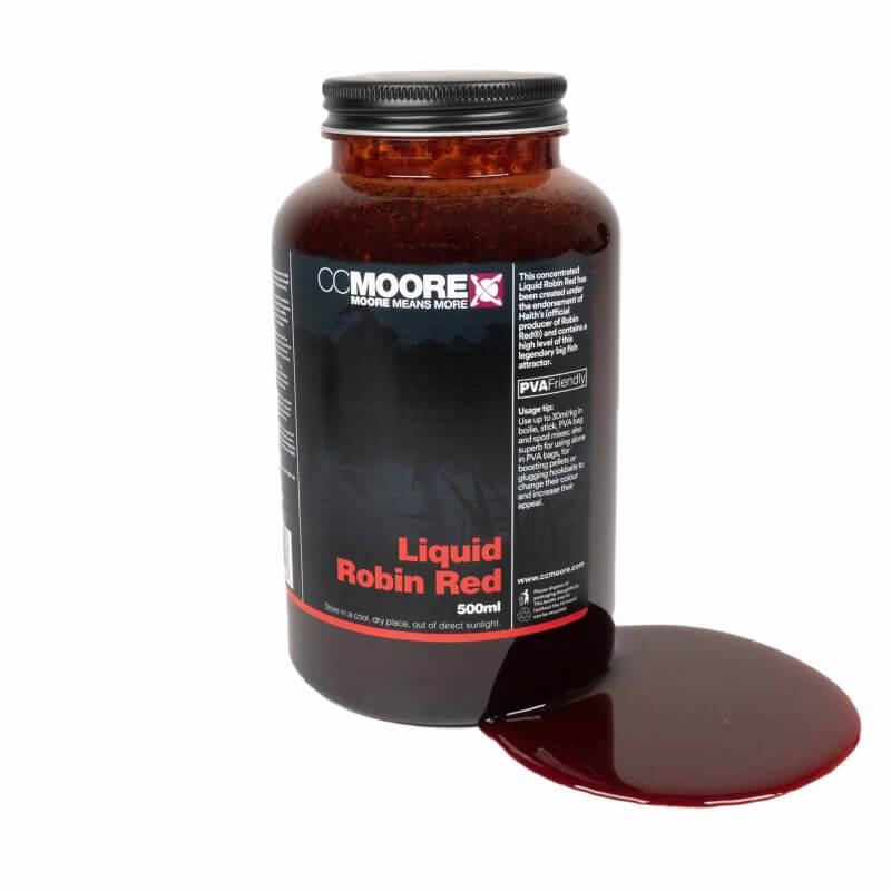 Líquido Ccmoore Robin Red 500 ml - Tienda Carpfishing