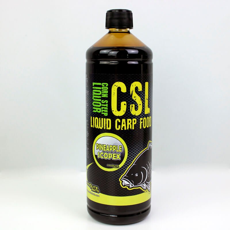 Líquido CSL Pro Elite Baits Piña Scopex 1000 ml - Tienda Carpfishing