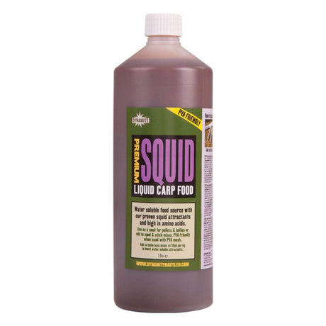 Líquido Dynamite Baits Premium Squid 1000 ml - Tienda Carpfishing