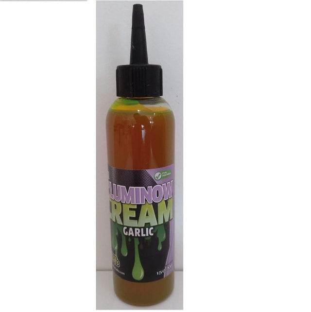 Líquido Fluminow Cream Pro Elite Baits Garlic 150 ml - Tienda Carpfishing