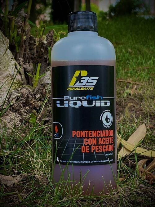 Líquido potenciador Peralbaits Pure Fish 500 ml - Tienda Carpfishing