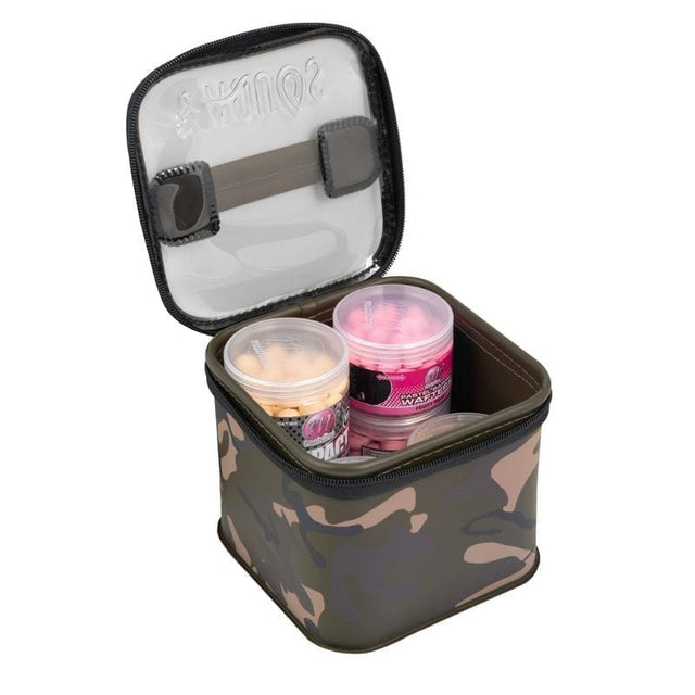 Macuto de cebos Fox Aquos Camo M+ - Tienda Carpfishing